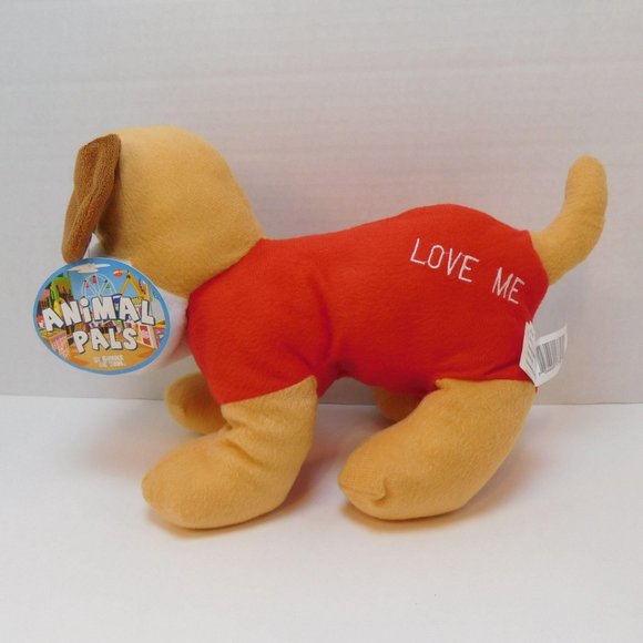 Animal Pals Kellytoy Love Me Dog Plush Stuffed Animal 12" - Picture 3 of 8